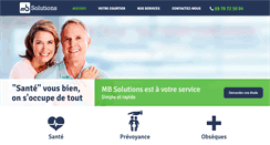Desktop Screenshot of mbsolutions.net
